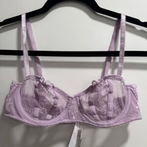 NWOT Urban Outfitters Out From‎ Under Bra Lilac Lace 34b